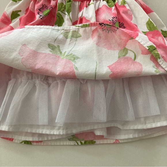 Maggie and Zoe 12 Months Baby Girl Pink Floral Party Dress Spring Summer - Picture 7 of 8